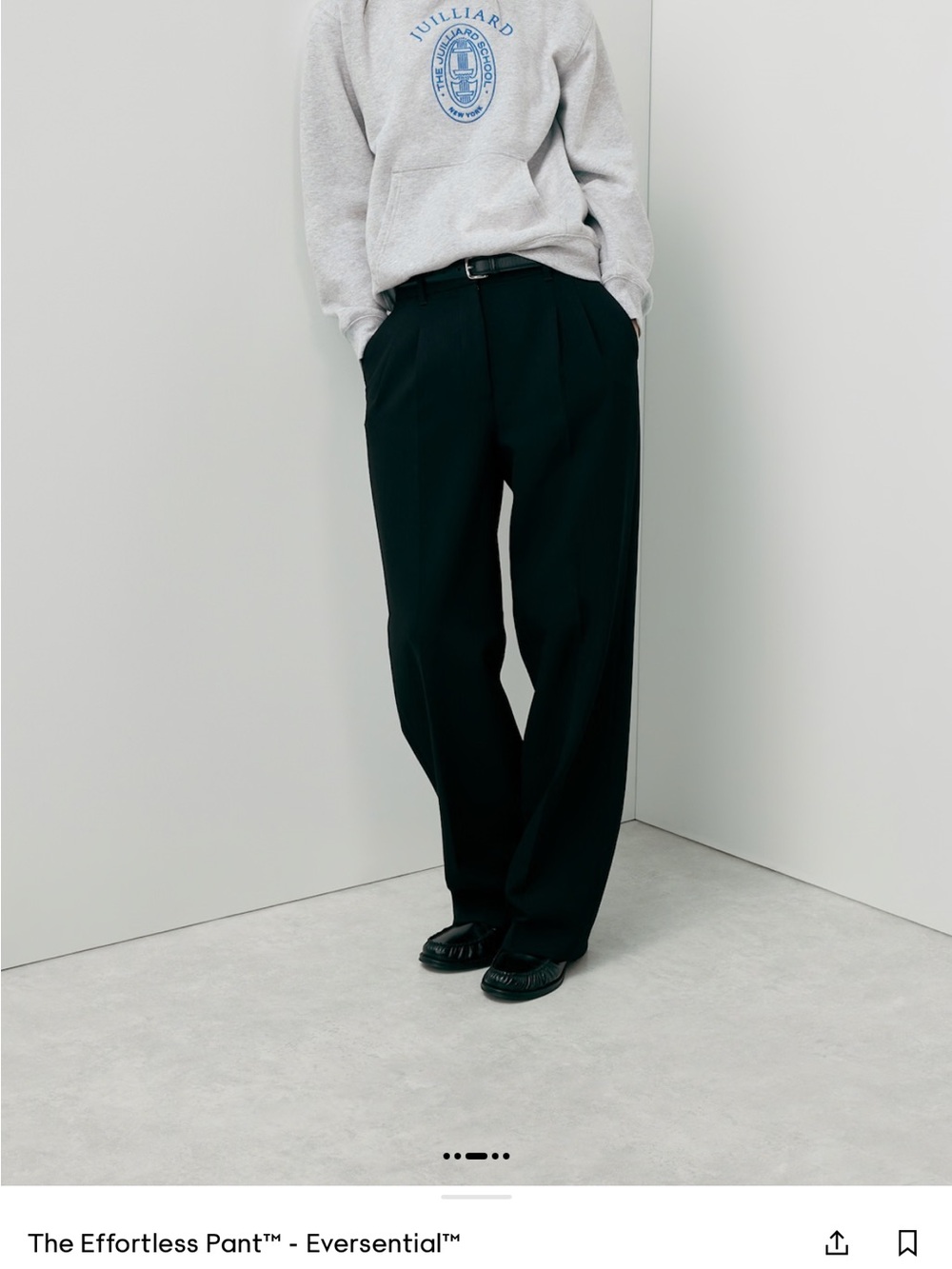 Aritzia The Effortless Pant™ - Black